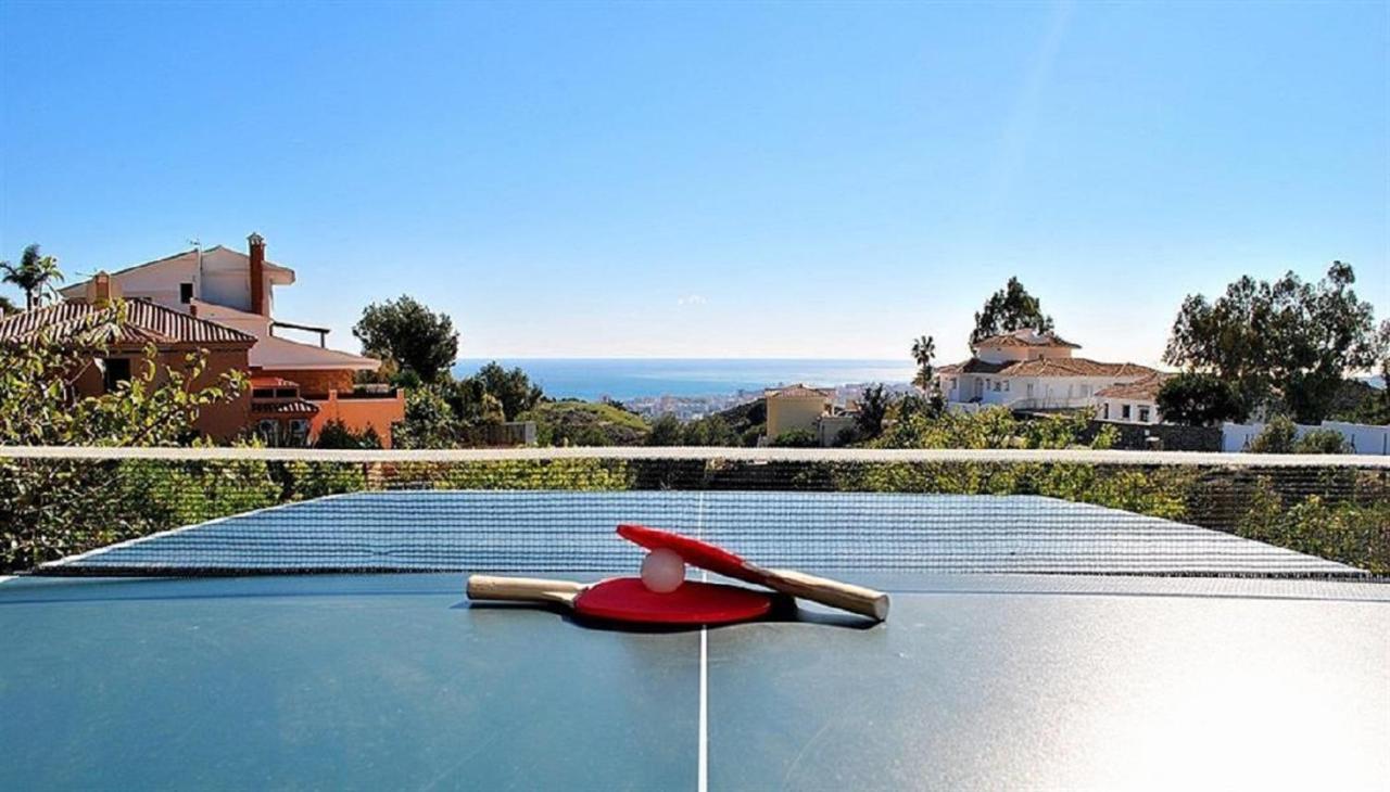 Holiday Villa In 10 Min From Fuengirola Beach With Sea Views Pool Bbq Parking Wifi Aircon Big Garden Mijas Exterior photo